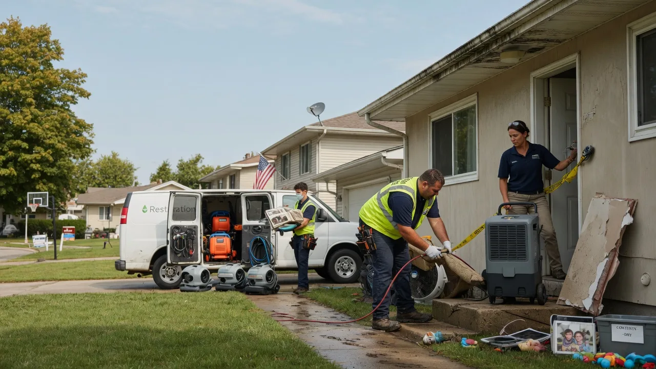 Water Damage Restoration in Benedict, ND near me